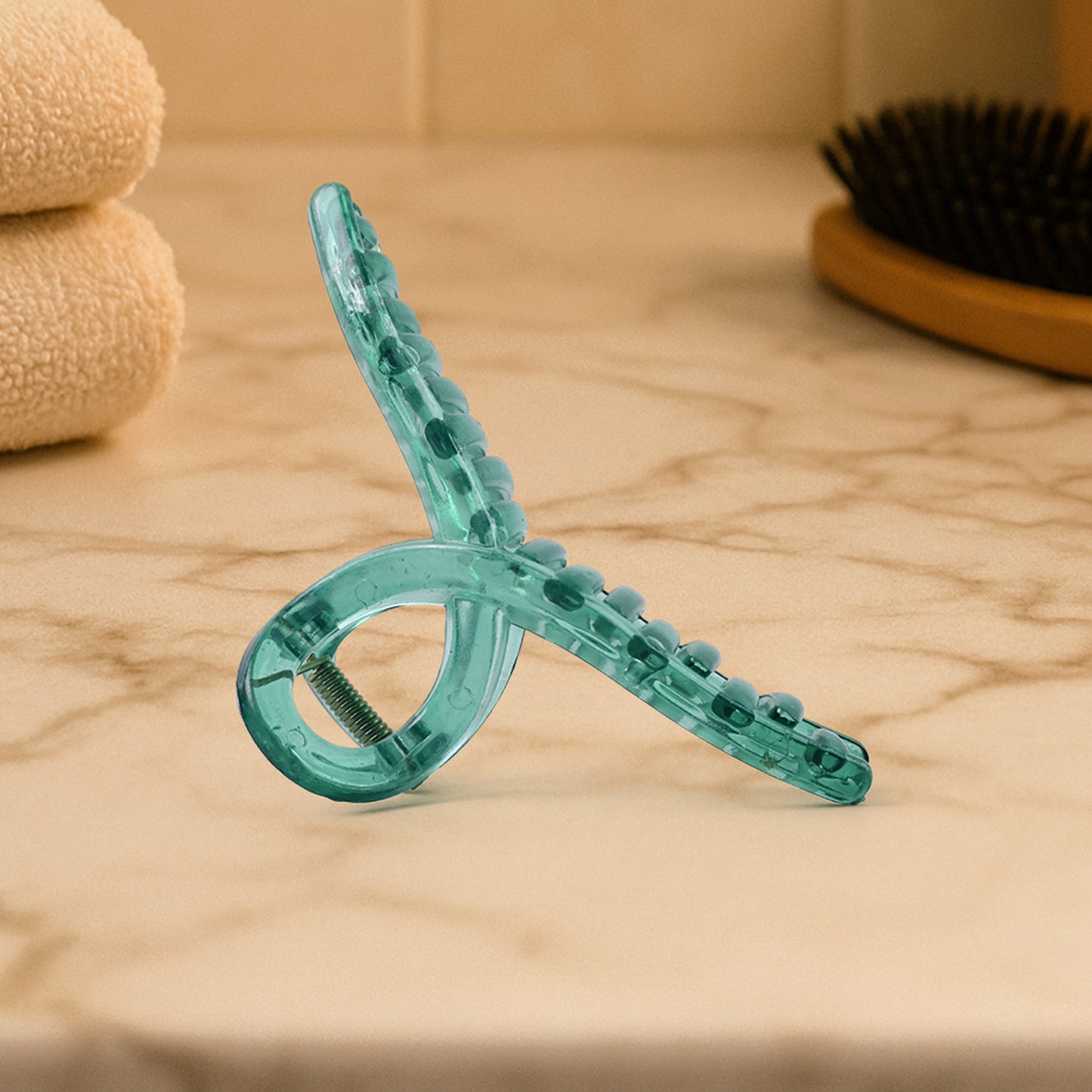 Hair Clutcher Clips (Mix Design Multicolor 12 Pc)