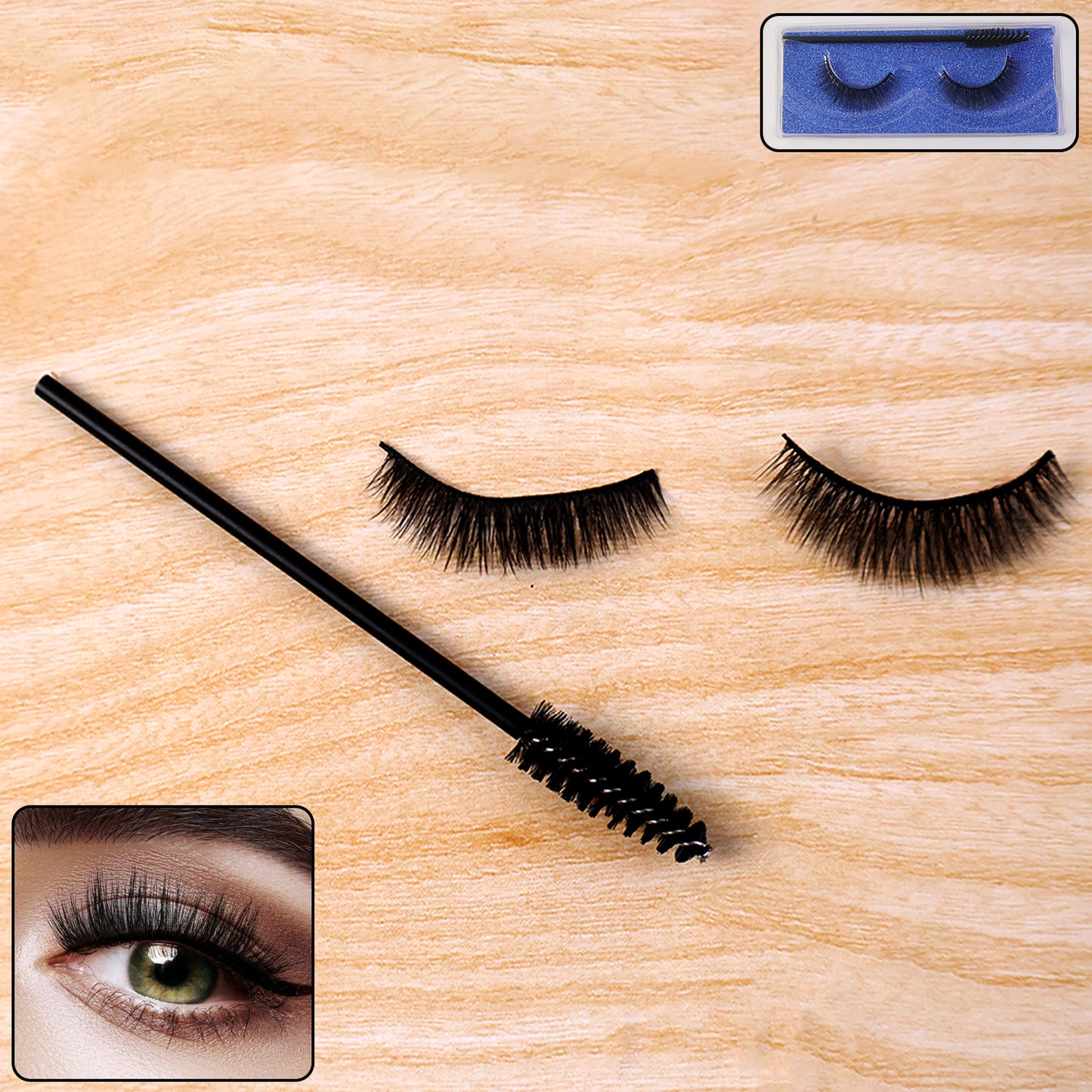 Premium 3d Mink Eyelashes Set